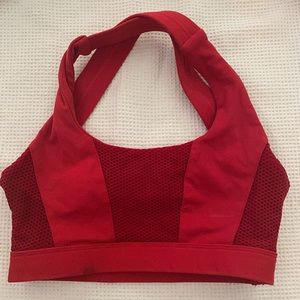 Super Cute Red Sports Bra